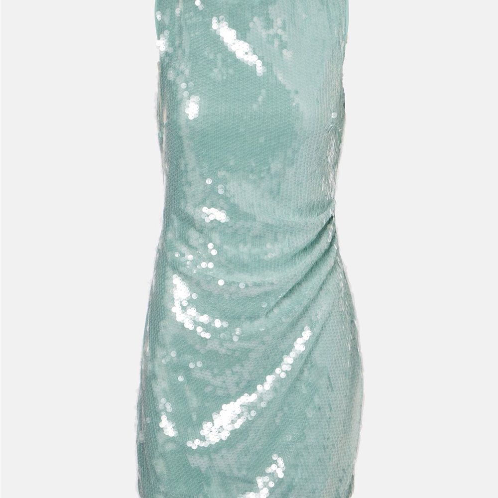 NWT Staud Eton blue dress